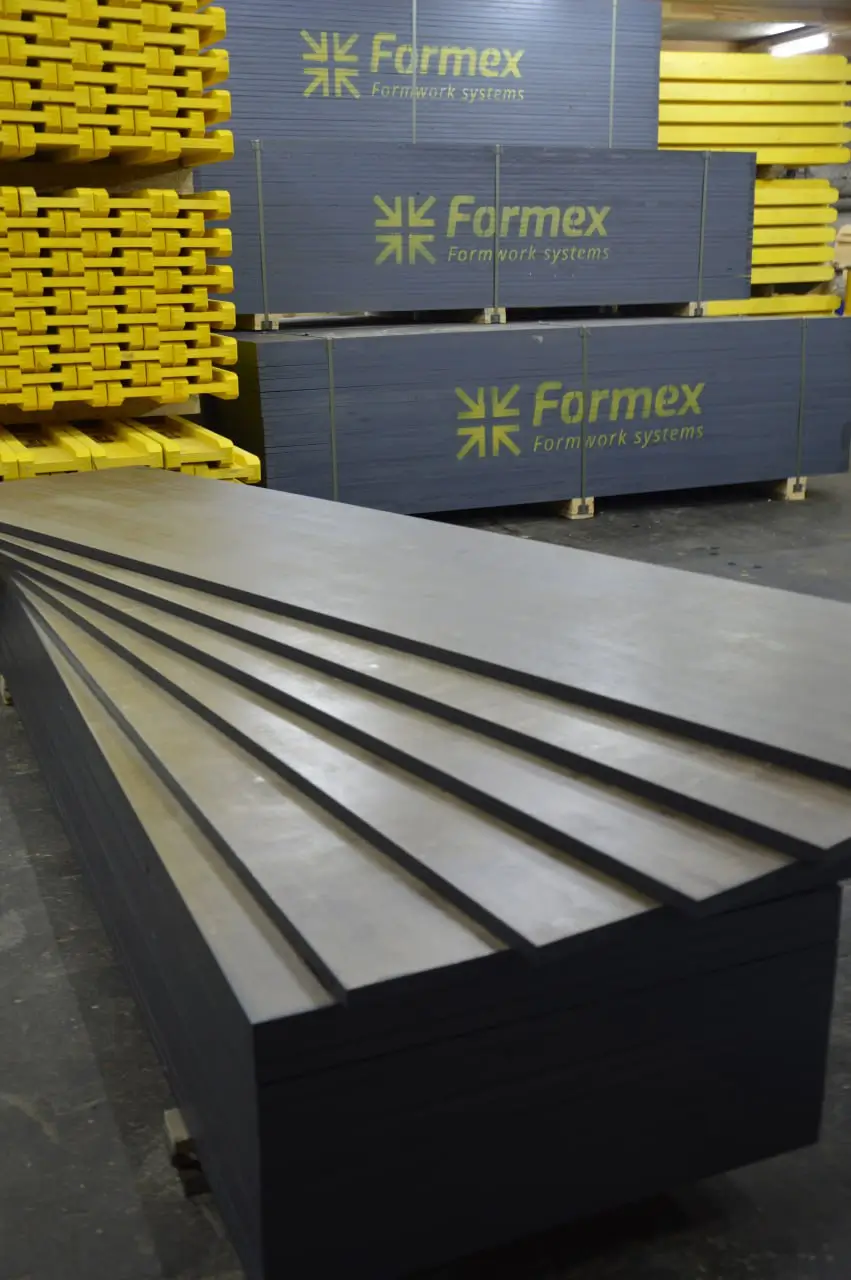 Фанера для опалубки – вологостійка, підходить для монолітного будівництва